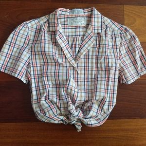 *SOLD*Marshall Field & Company plaid shirt.
